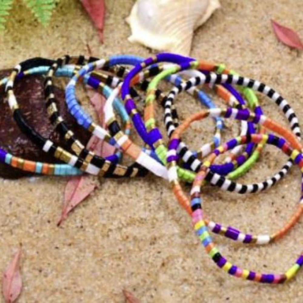 Miyuki Tila Beads Set of 5 - Picture 4 of 5